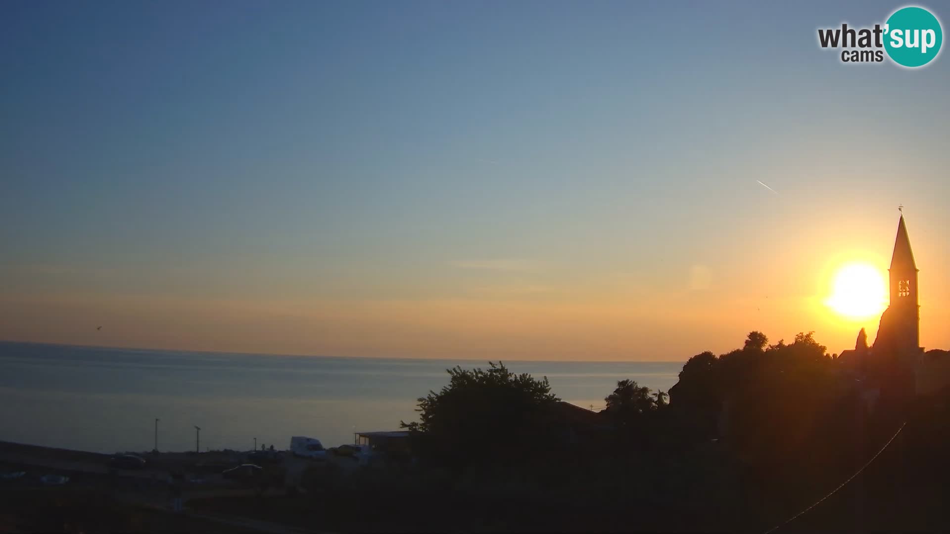 Umag Webcam en direct Lovrečica / San Lorenzo – Istrie – Croatie