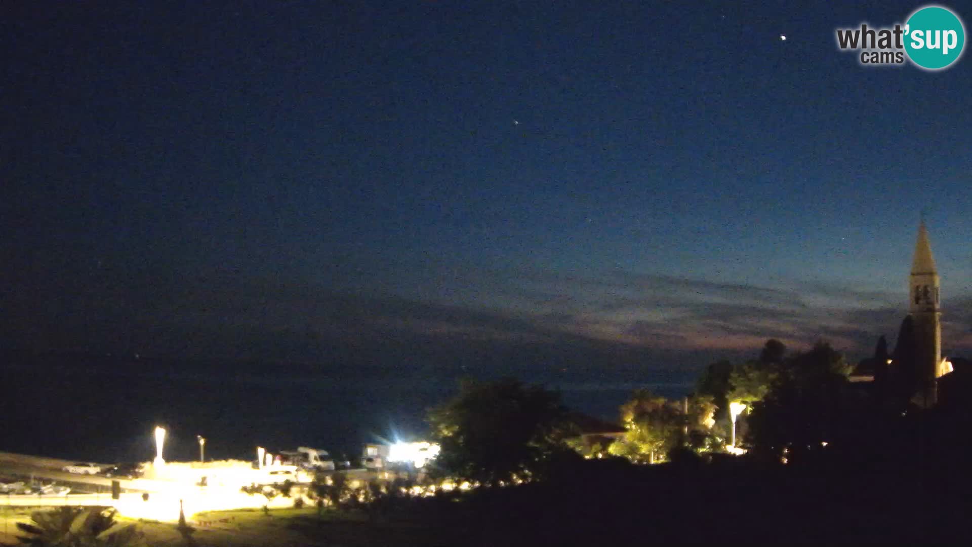 Umag Webcam en direct Lovrečica / San Lorenzo – Istrie – Croatie