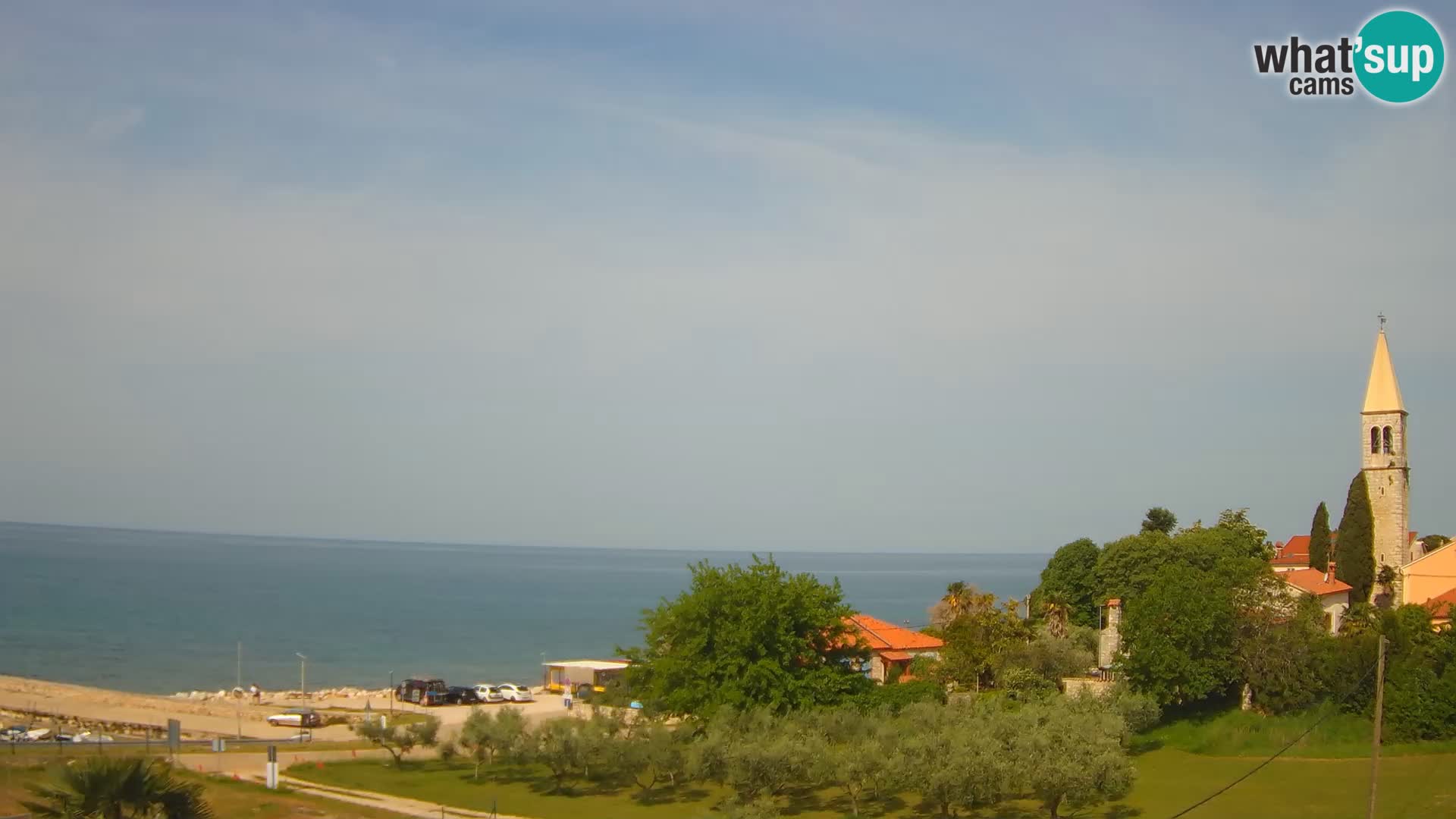 Umago Live webcam Lovrečica / San Lorenzo – Istria – Croazia