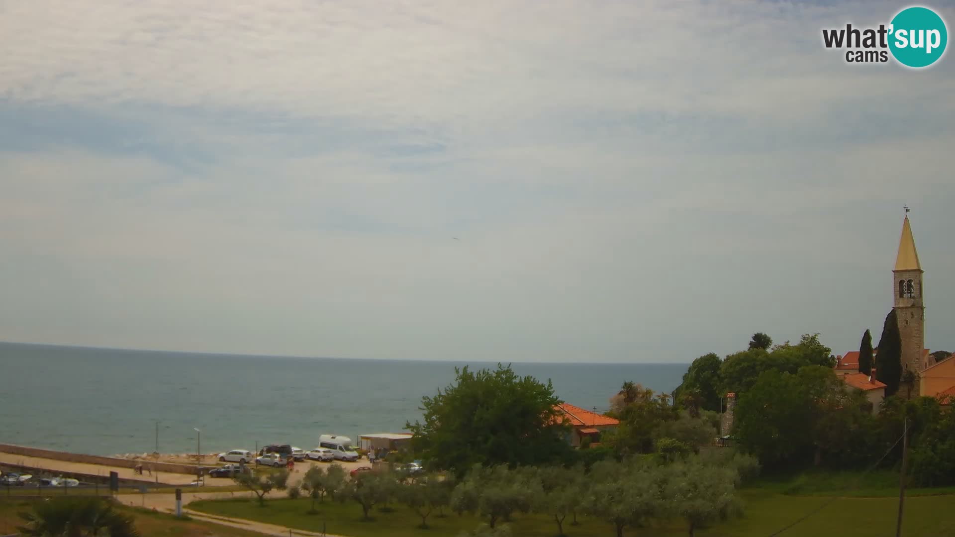 Umag Webcam uživo Lovrečica / San Lorenzo – Istra – Hrvatska