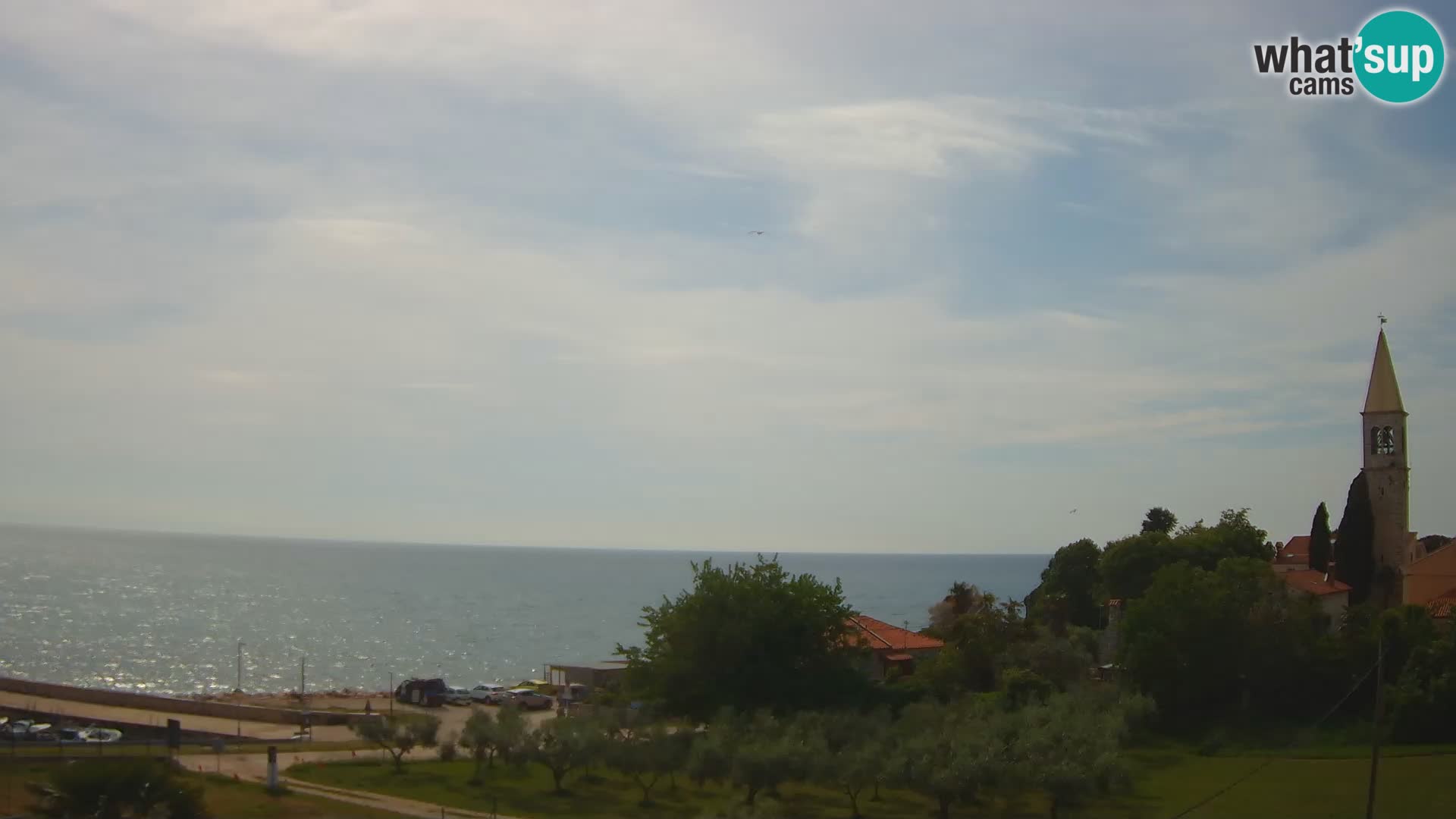 Umag Webcam uživo Lovrečica / San Lorenzo – Istra – Hrvatska