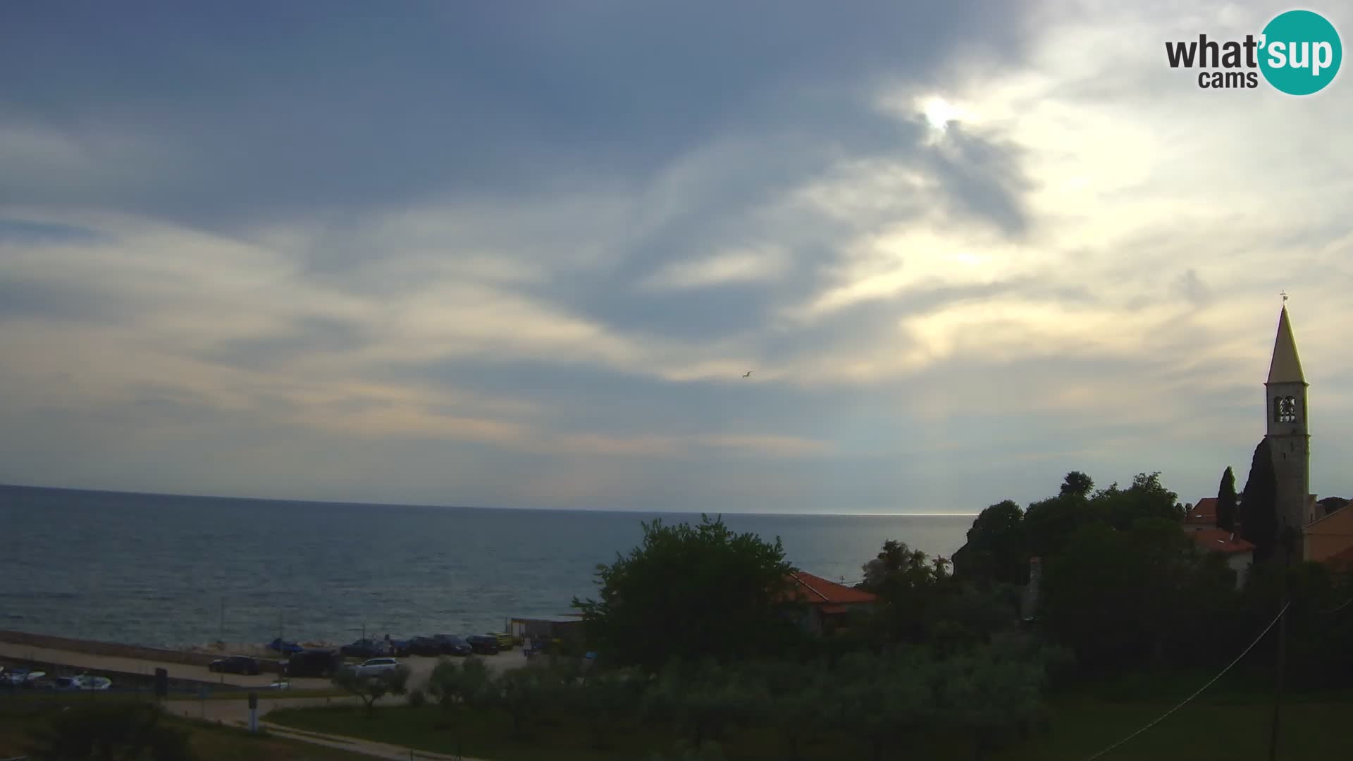 Umag Webcam en direct Lovrečica / San Lorenzo – Istrie – Croatie