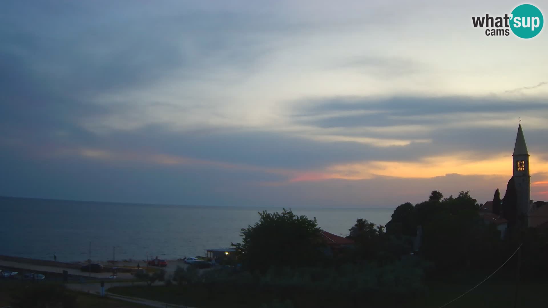 Umag Webcam uživo Lovrečica / San Lorenzo – Istra – Hrvatska