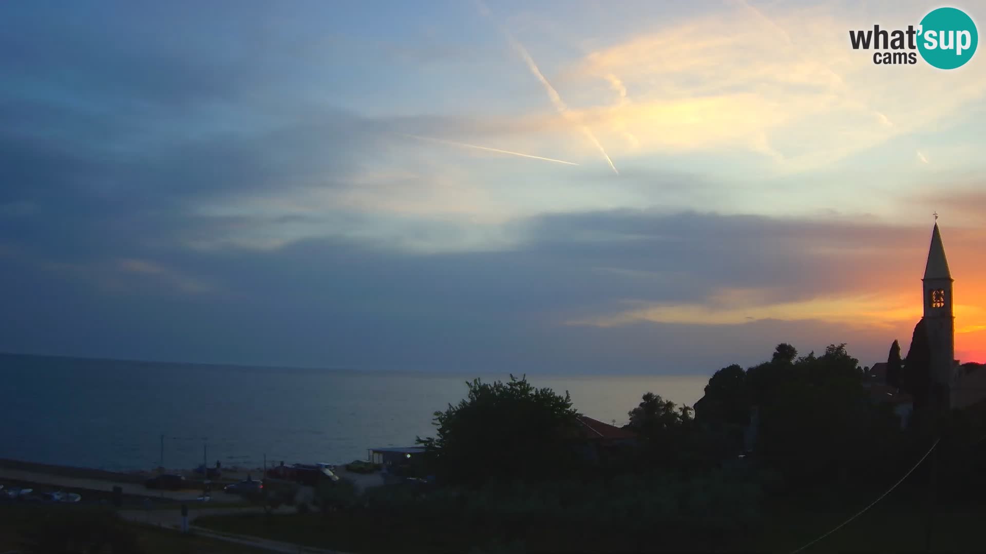 Umag Webcam uživo Lovrečica / San Lorenzo – Istra – Hrvatska