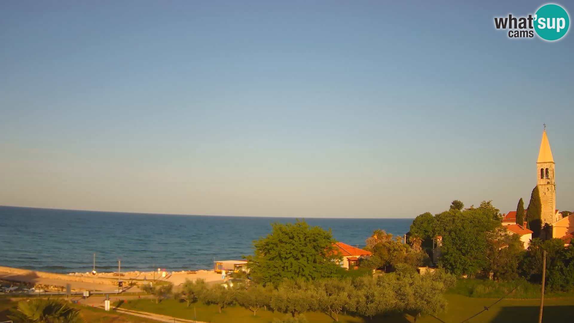 Umago Live webcam Lovrečica / San Lorenzo – Istria – Croazia