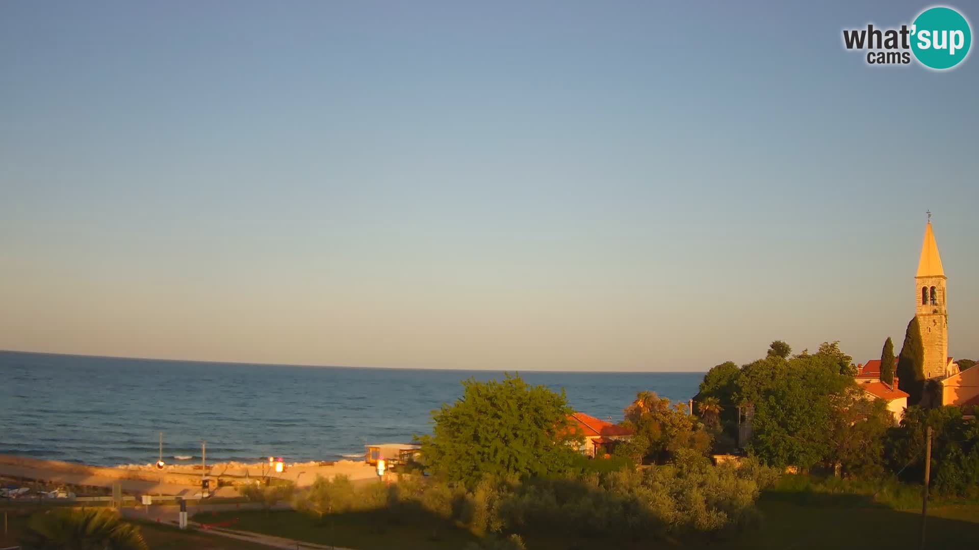 Umag Cámara web en vivo Lovrečica / San Lorenzo – Istria – Croacia