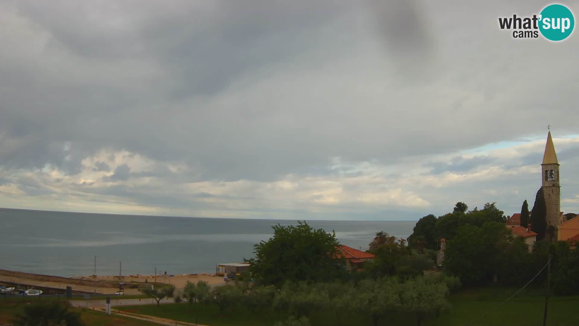 Umag spletna kamera Lovrečica – Istra – Hrvaška