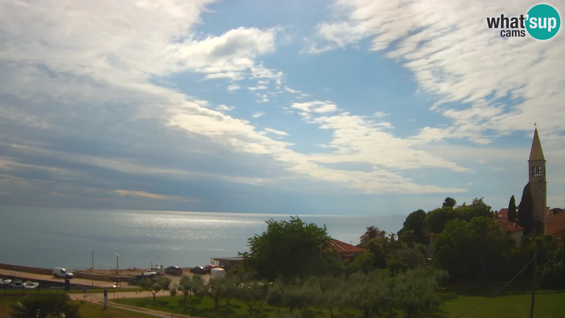 Umag Live webcam Lovrečica / San Lorenzo – Istria – Croatia