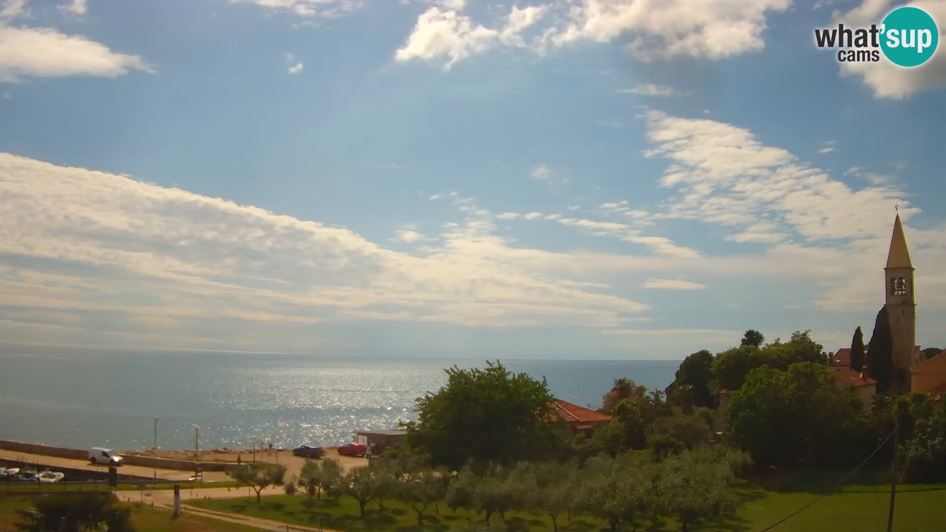 Umag spletna kamera Lovrečica – Istra – Hrvaška