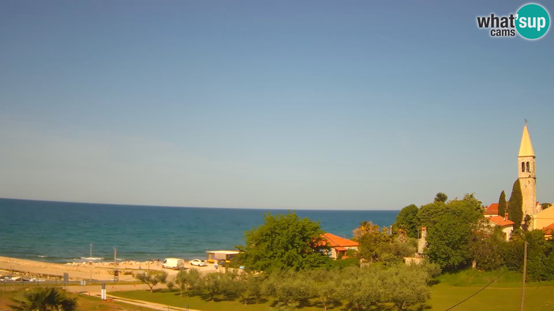 Umag Cámara web en vivo Lovrečica / San Lorenzo – Istria – Croacia