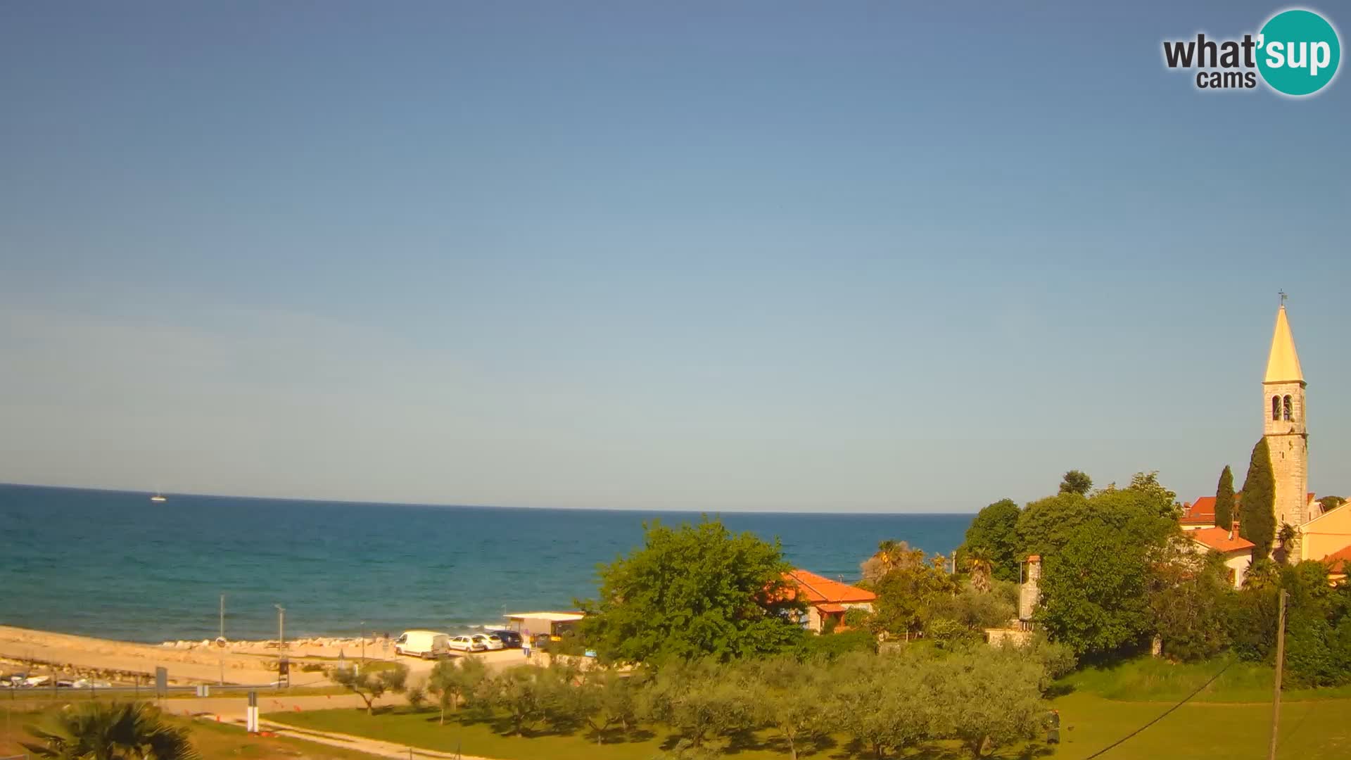 Umag Live Webcam Lovrečica / San Lorenzo – Istrien – Kroatien