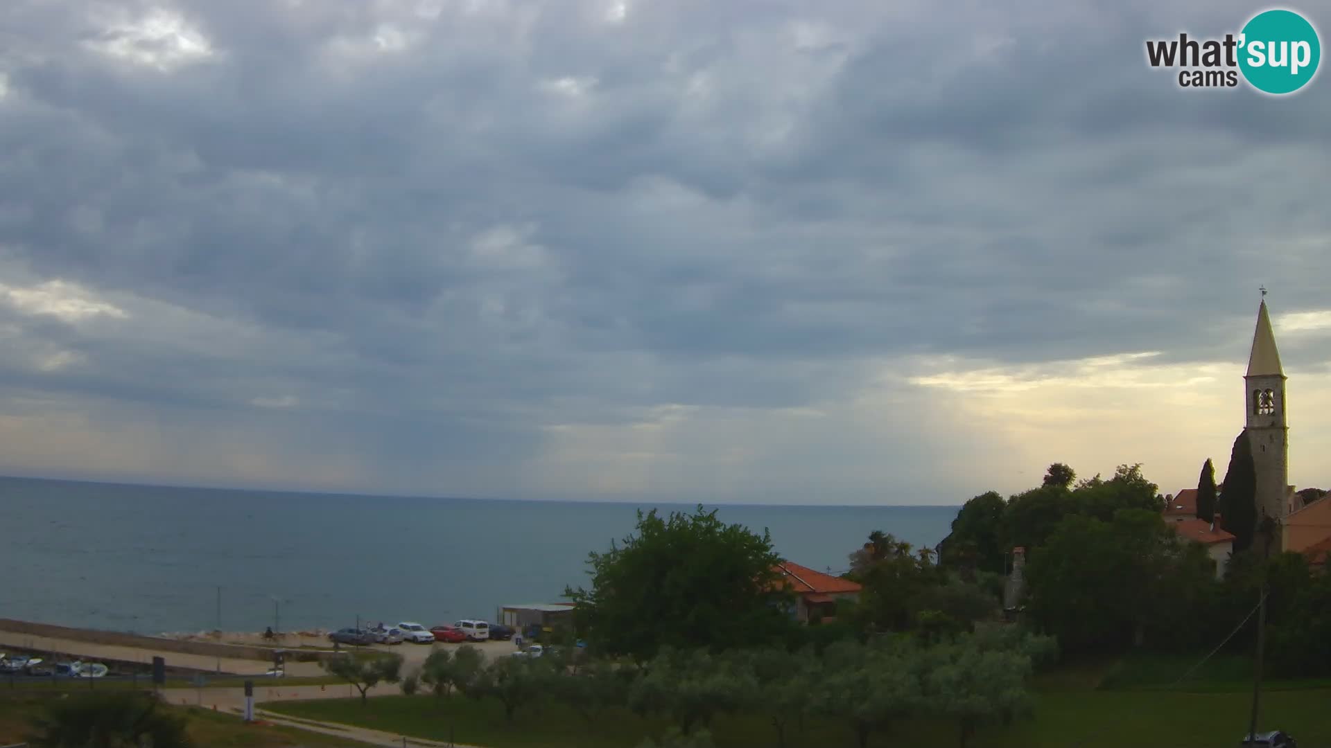Umag Webcam uživo Lovrečica / San Lorenzo – Istra – Hrvatska