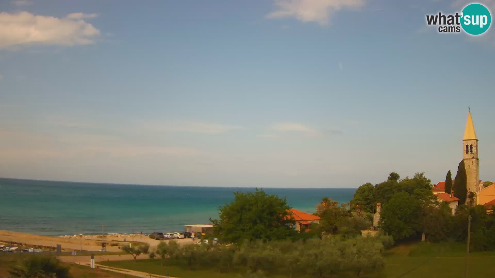 Umago Live webcam Lovrečica / San Lorenzo – Istria – Croazia