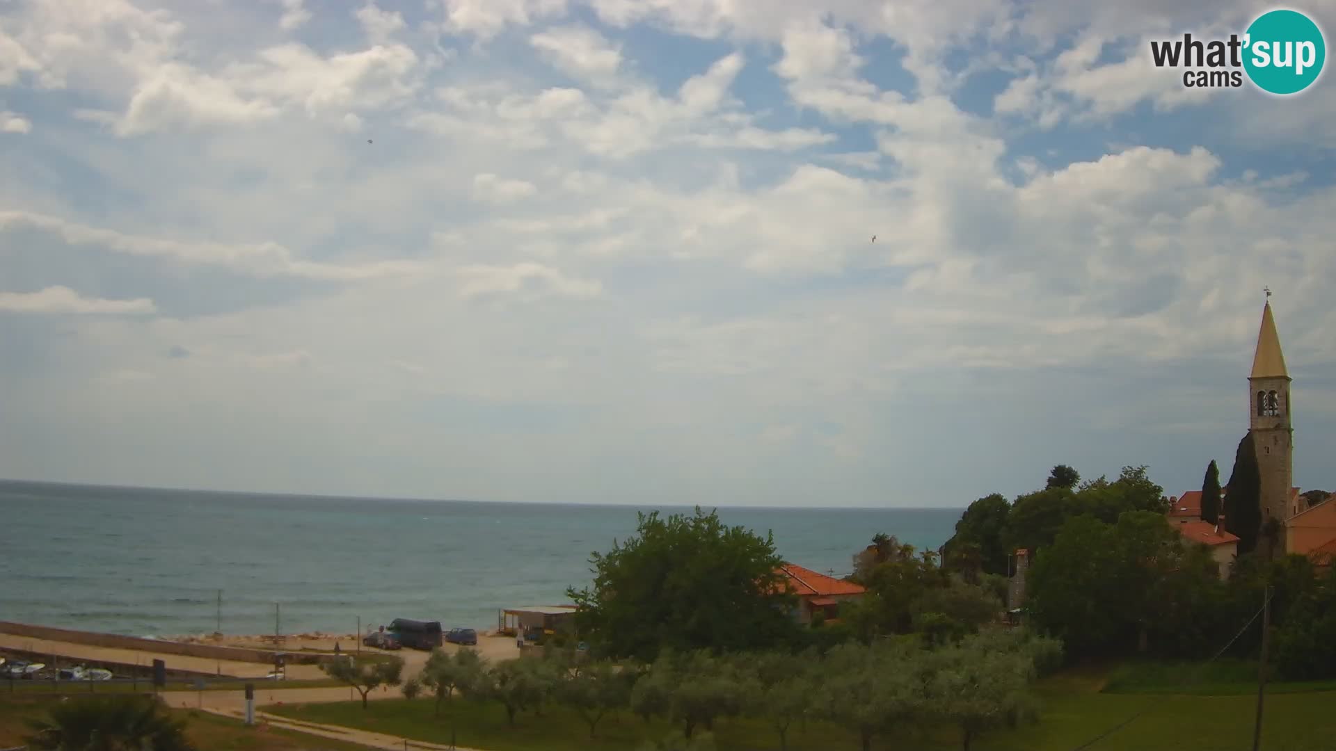 Umag Cámara web en vivo Lovrečica / San Lorenzo – Istria – Croacia