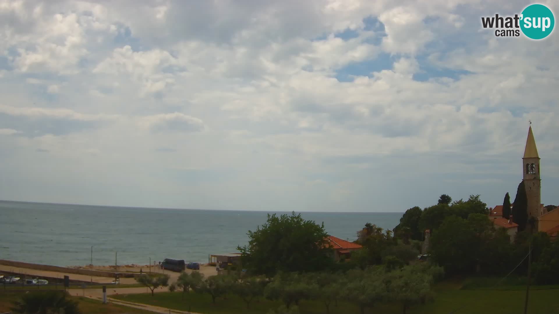 Umag Cámara web en vivo Lovrečica / San Lorenzo – Istria – Croacia