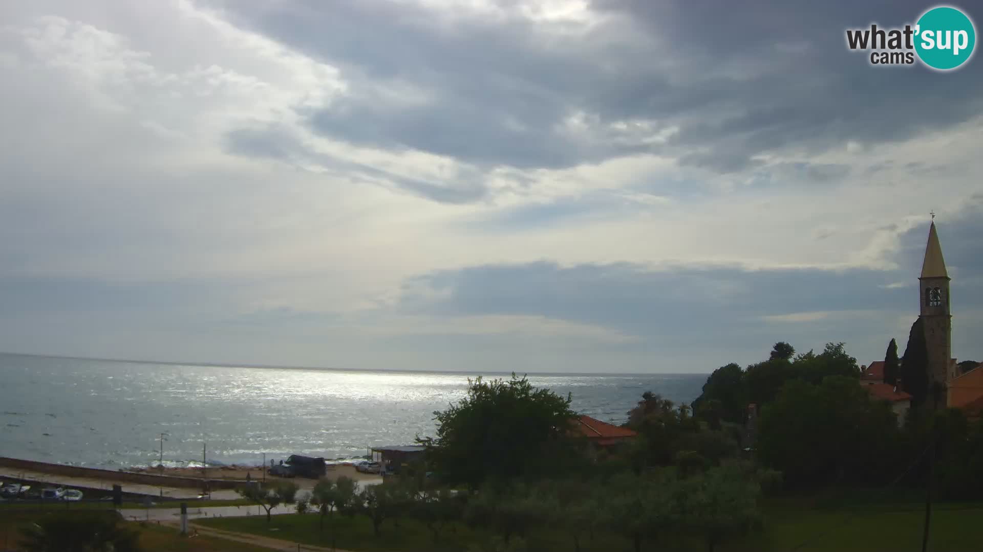 Umag Webcam uživo Lovrečica / San Lorenzo – Istra – Hrvatska