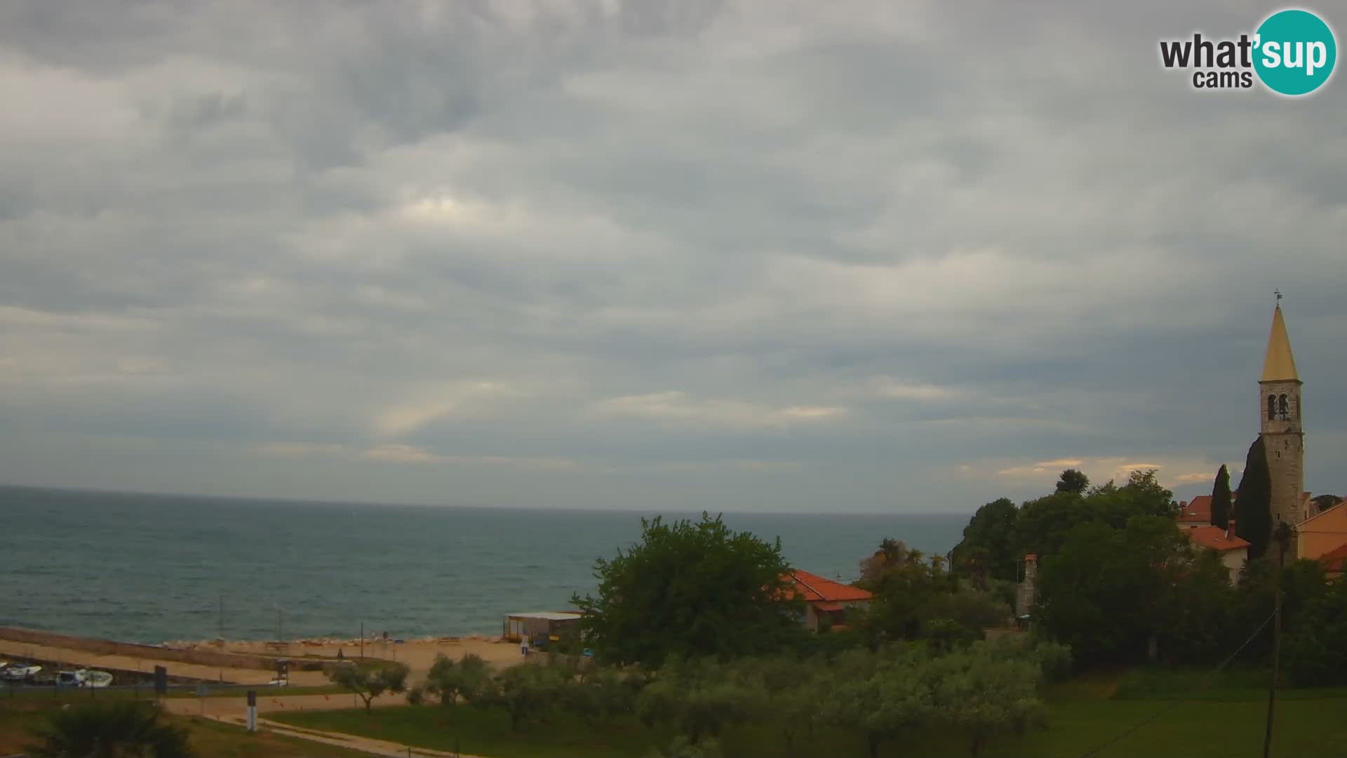 Umag spletna kamera Lovrečica – Istra – Hrvaška
