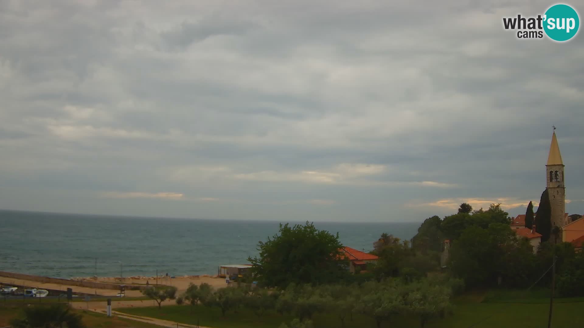 Umag spletna kamera Lovrečica – Istra – Hrvaška