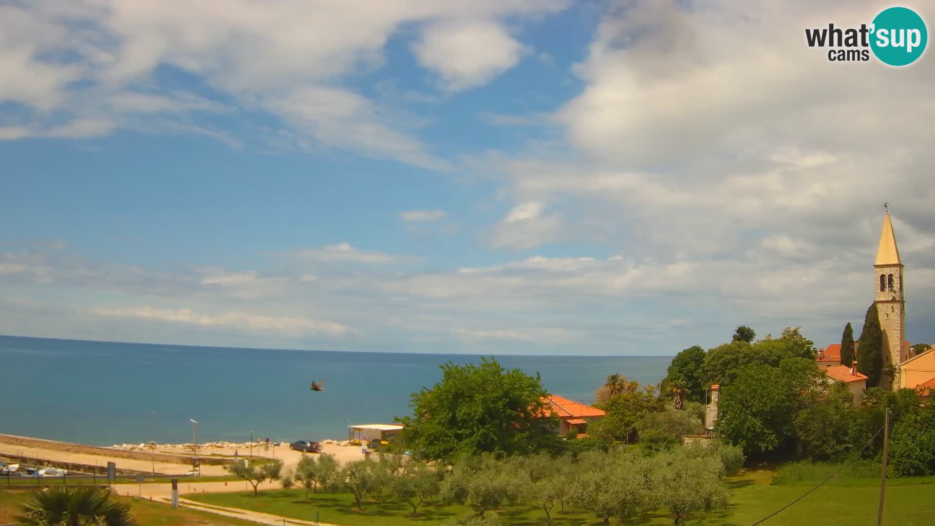 Umag Cámara web en vivo Lovrečica / San Lorenzo – Istria – Croacia