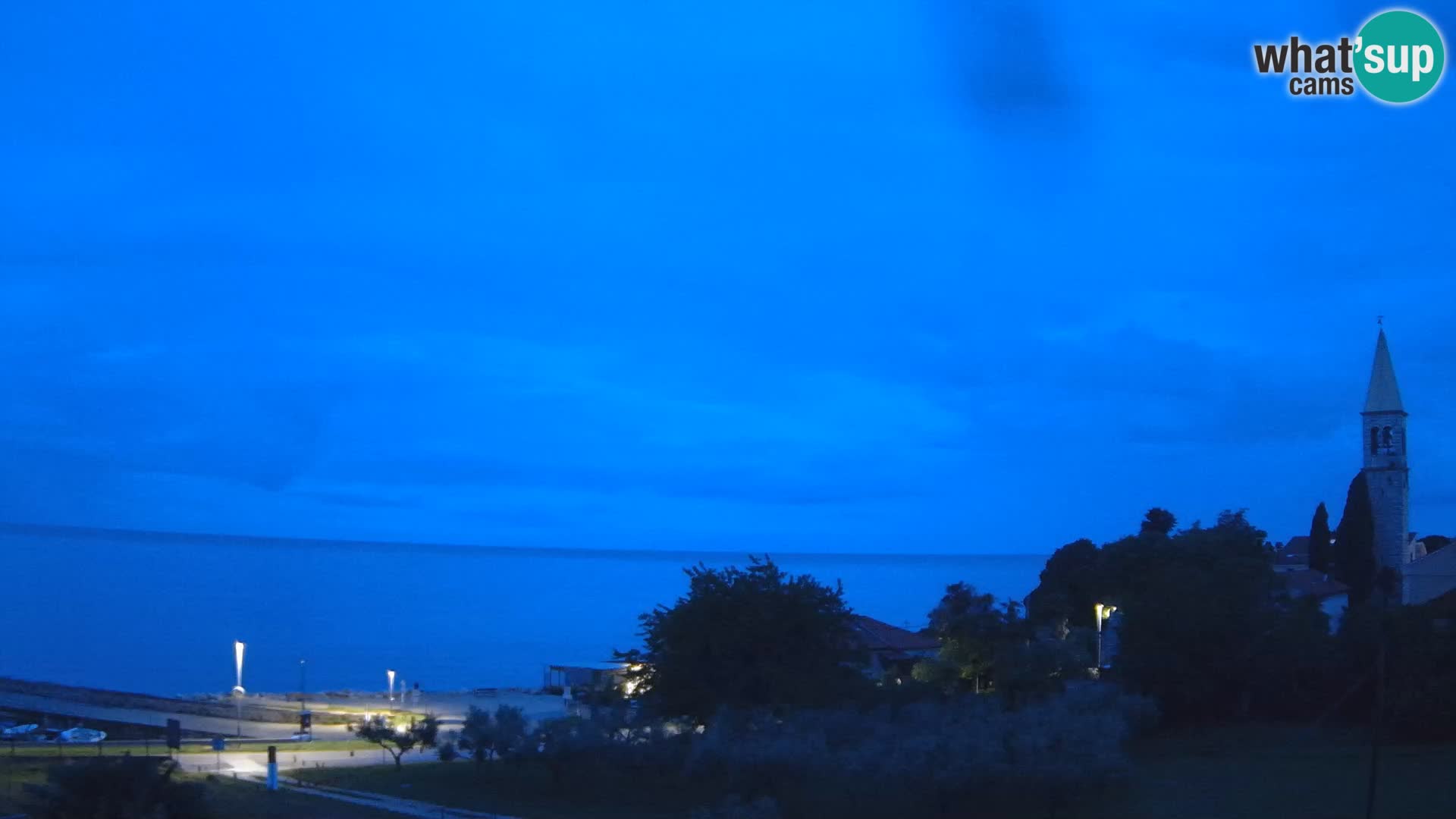 Umag Webcam en direct Lovrečica / San Lorenzo – Istrie – Croatie