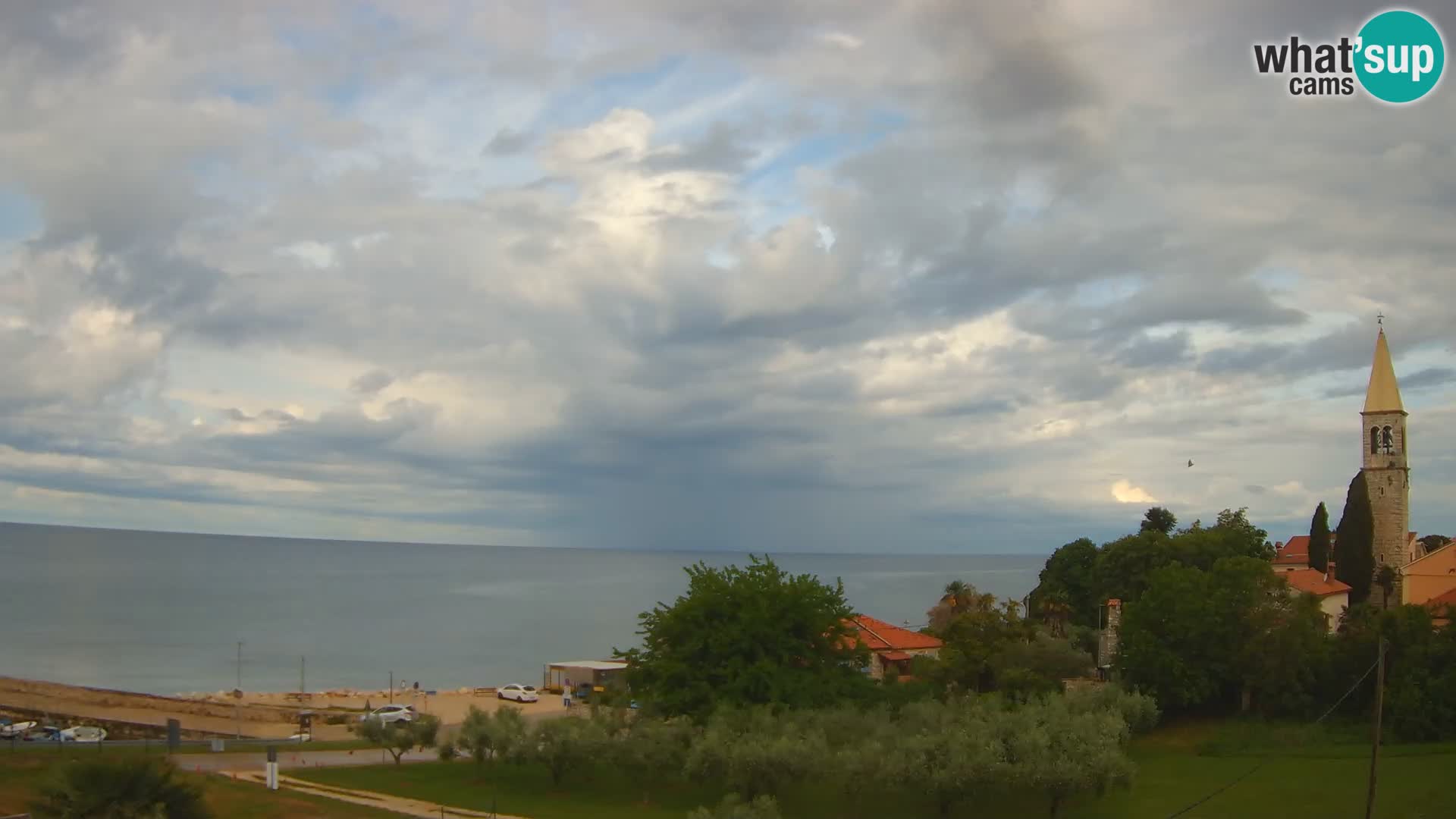 Umag Cámara web en vivo Lovrečica / San Lorenzo – Istria – Croacia