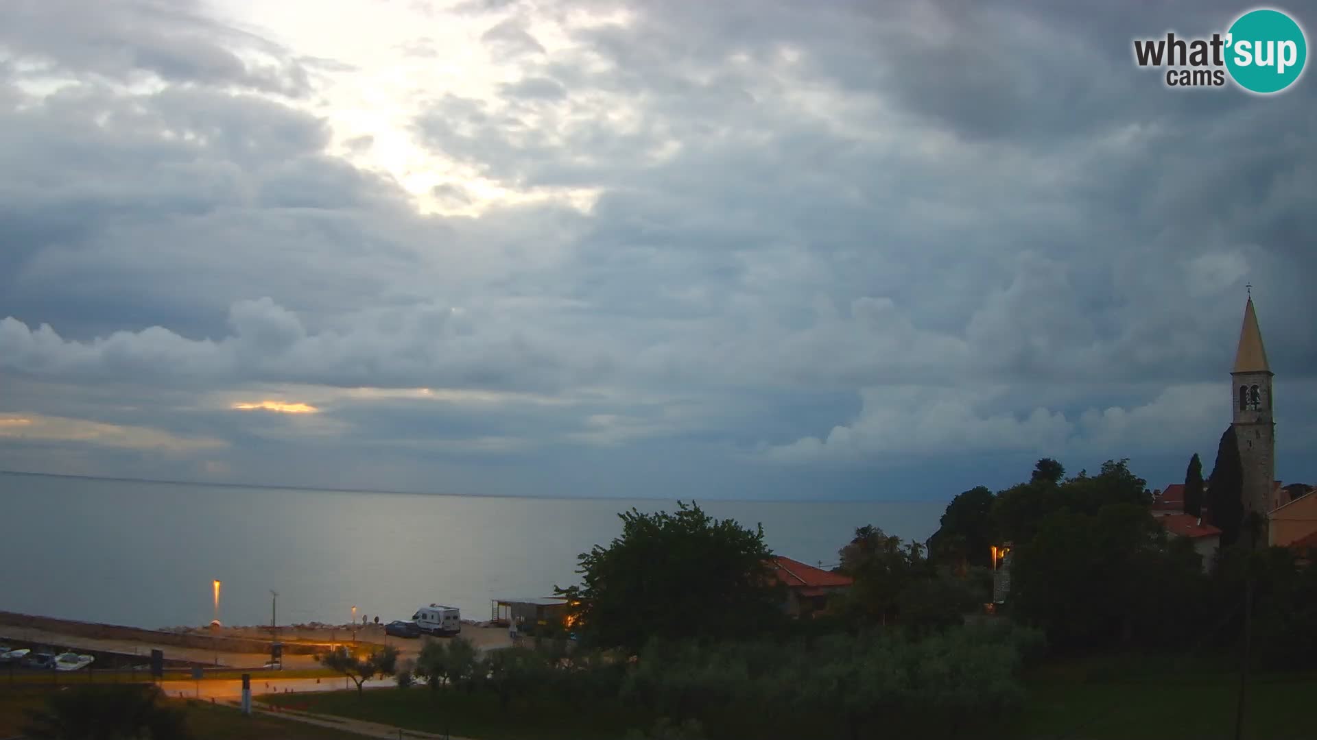 Umag Webcam uživo Lovrečica / San Lorenzo – Istra – Hrvatska