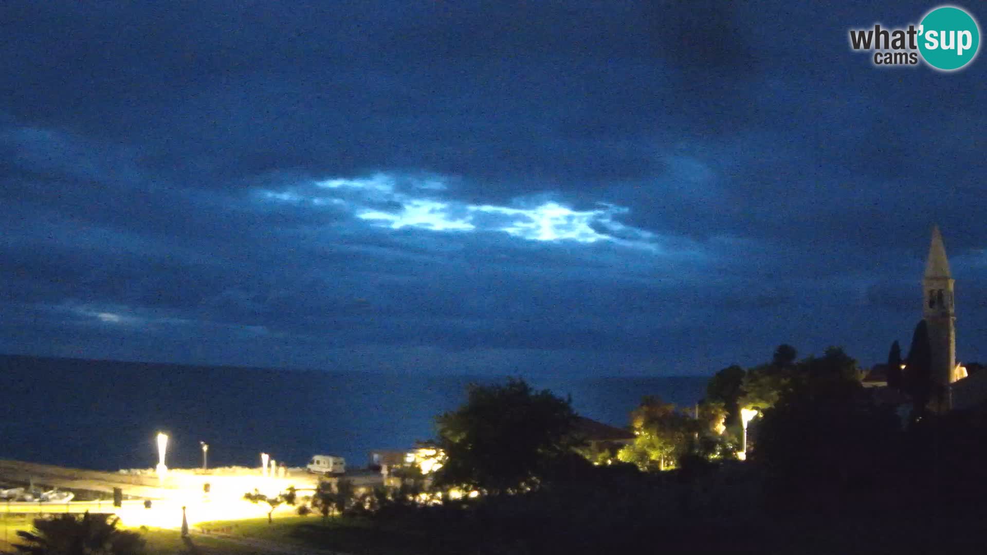 Umag Webcam en direct Lovrečica / San Lorenzo – Istrie – Croatie