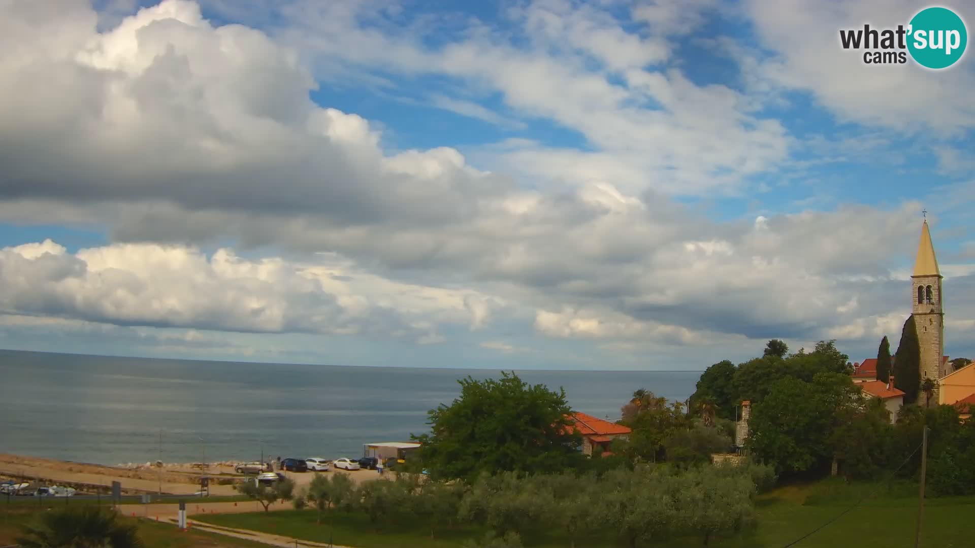 Umag spletna kamera Lovrečica – Istra – Hrvaška
