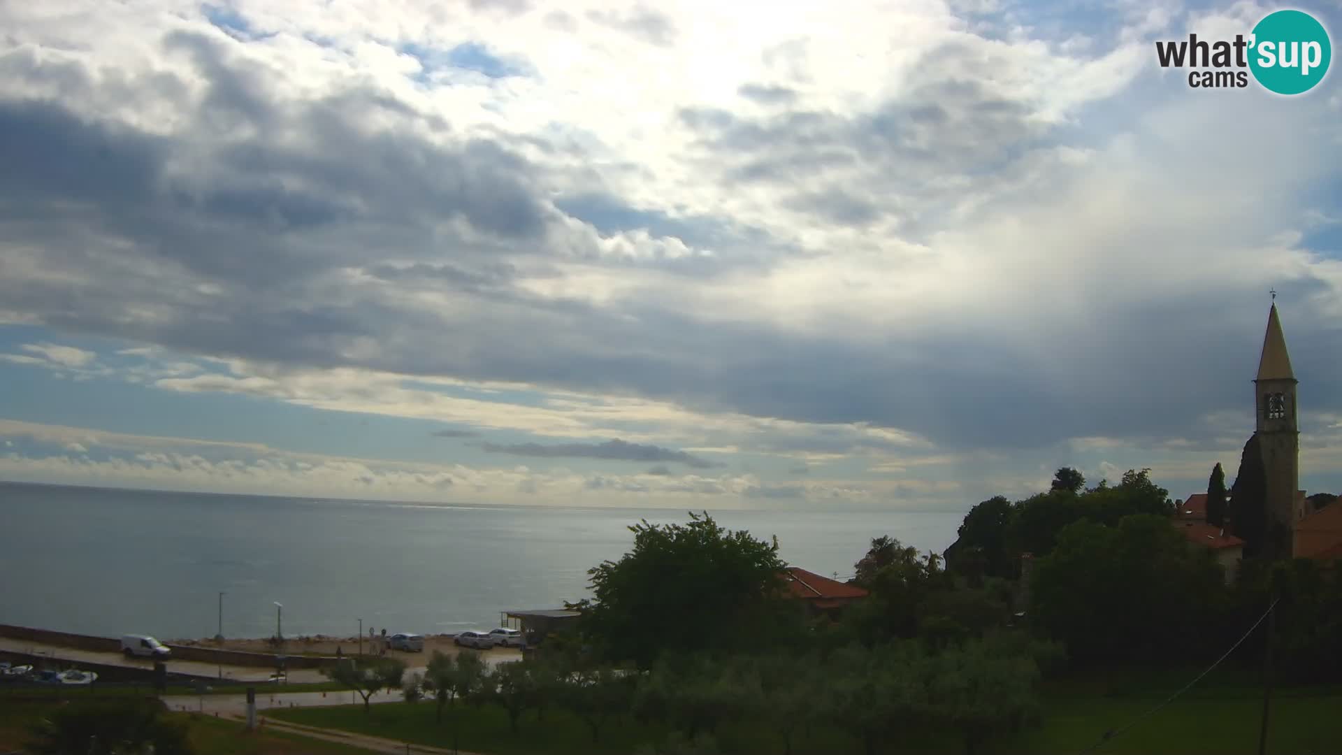 Umag Webcam uživo Lovrečica / San Lorenzo – Istra – Hrvatska