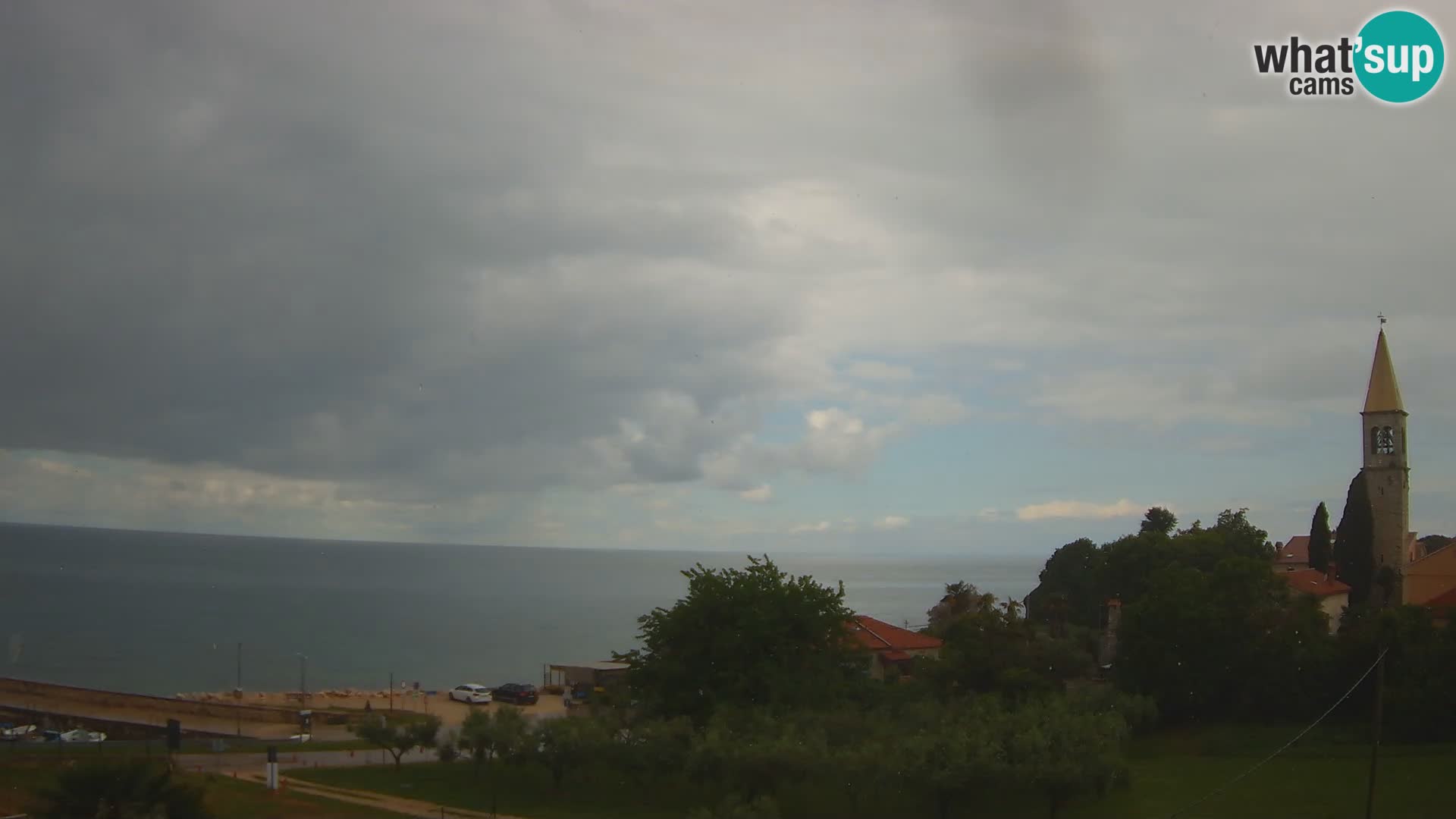 Umag spletna kamera Lovrečica – Istra – Hrvaška