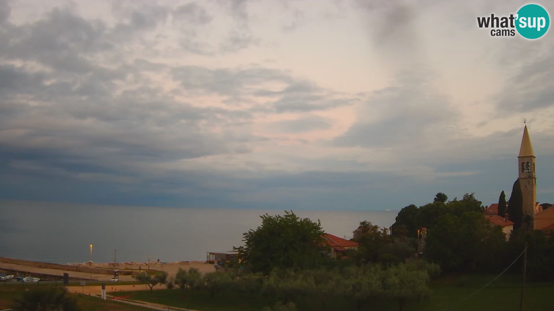 Umag spletna kamera Lovrečica – Istra – Hrvaška
