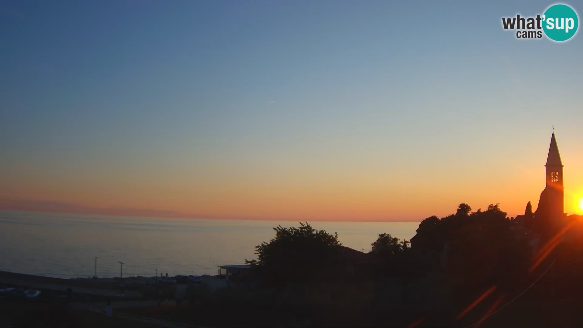 Umag Webcam uživo Lovrečica / San Lorenzo – Istra – Hrvatska
