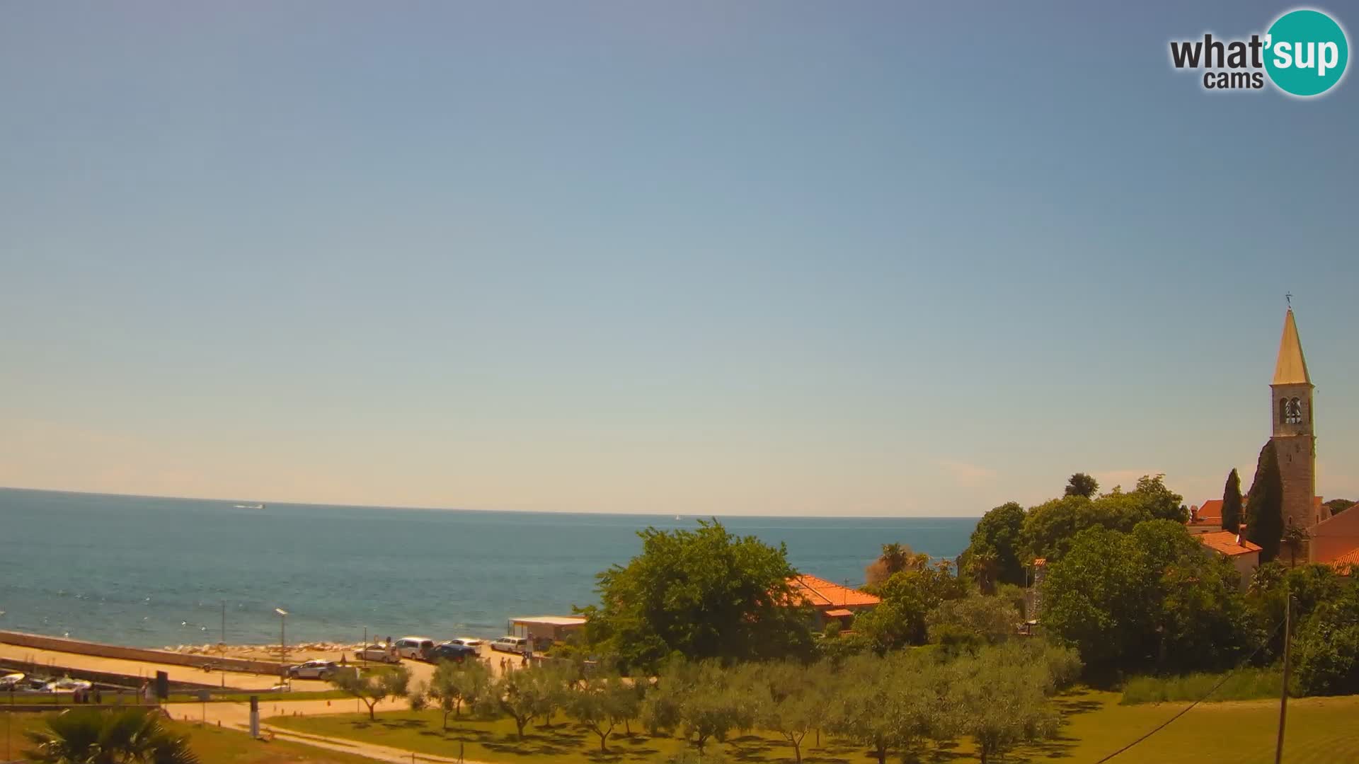 Umago Live webcam Lovrečica / San Lorenzo – Istria – Croazia