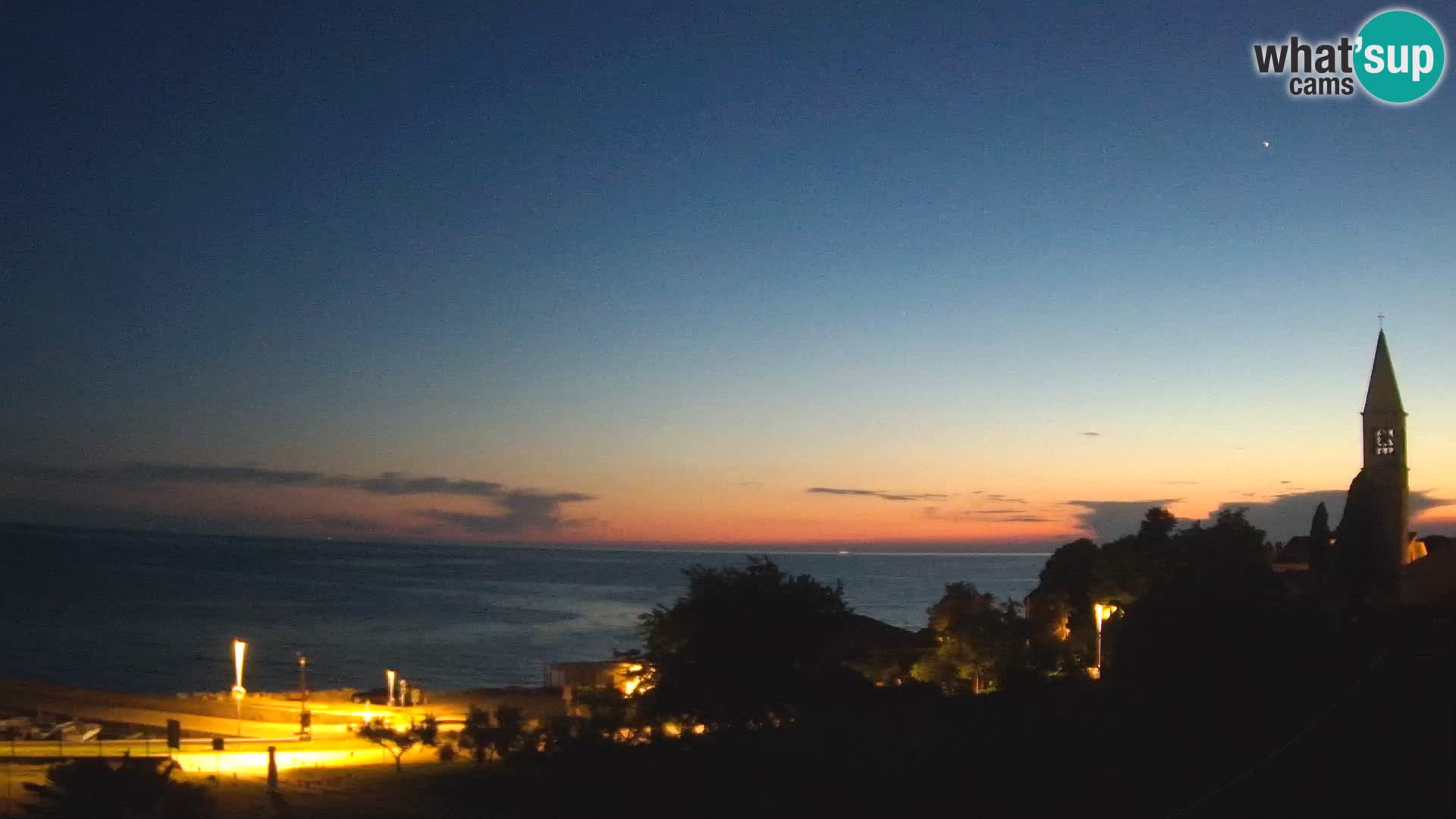 Umago Live webcam Lovrečica / San Lorenzo – Istria – Croazia