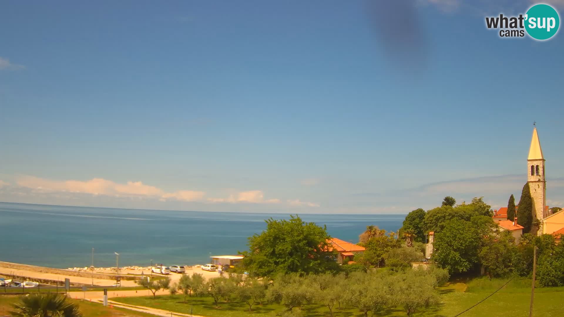 Umag Live webcam Lovrečica / San Lorenzo – Istria – Croatia