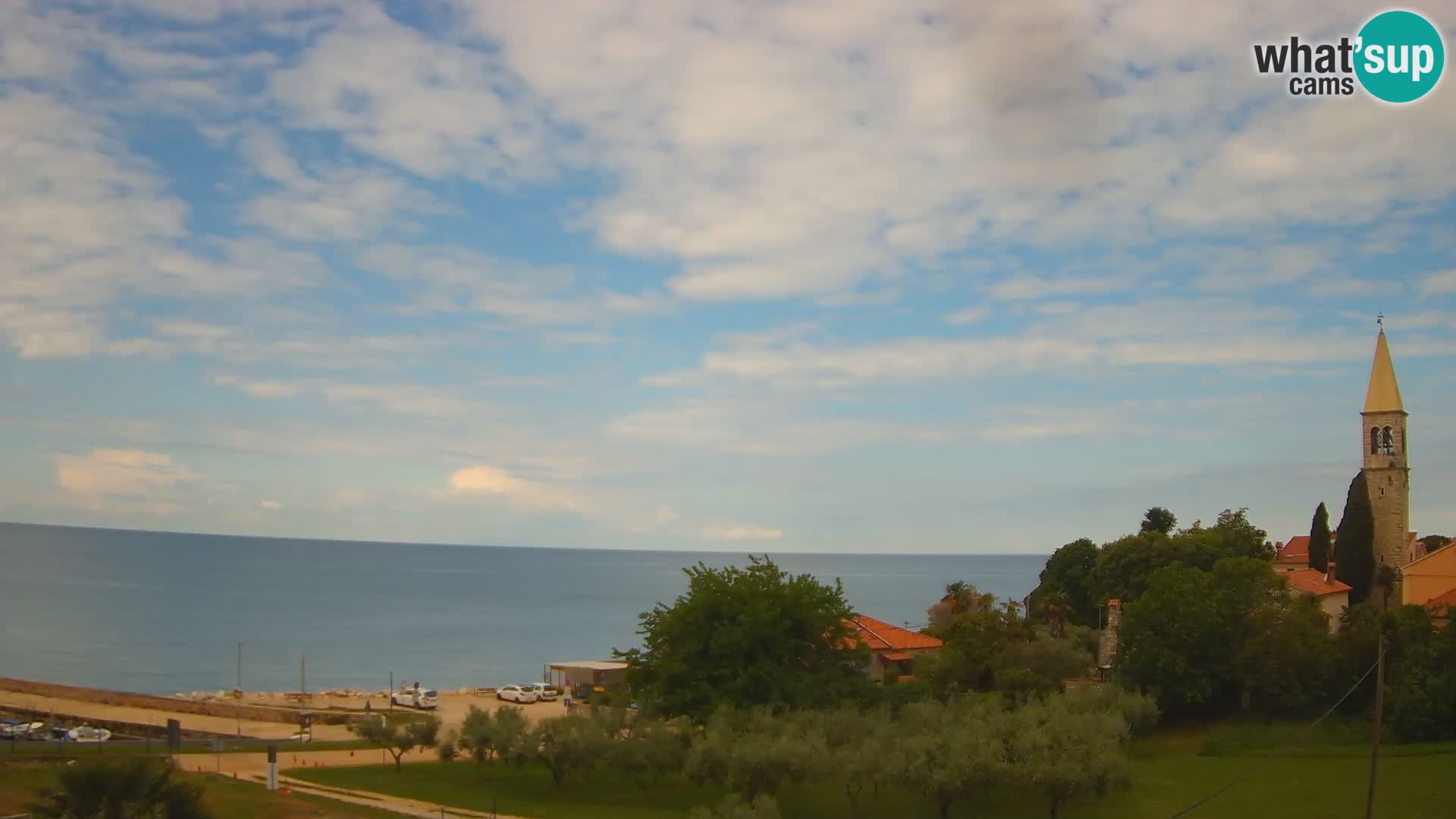 Umago Live webcam Lovrečica / San Lorenzo – Istria – Croazia