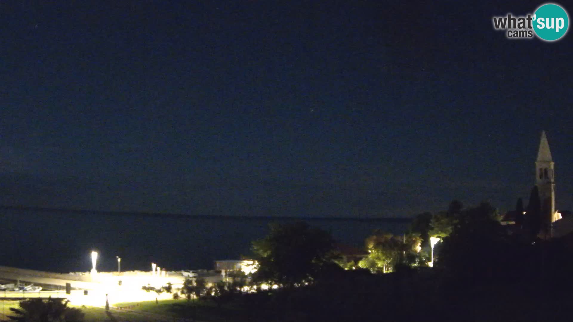 Umag Webcam en direct Lovrečica / San Lorenzo – Istrie – Croatie