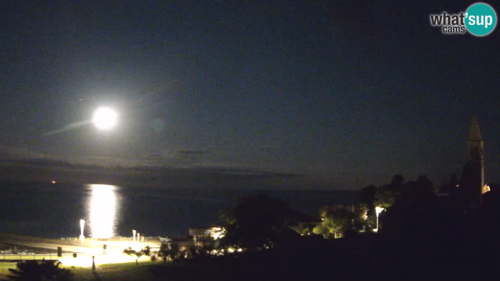 Umag Webcam en direct Lovrečica / San Lorenzo – Istrie – Croatie