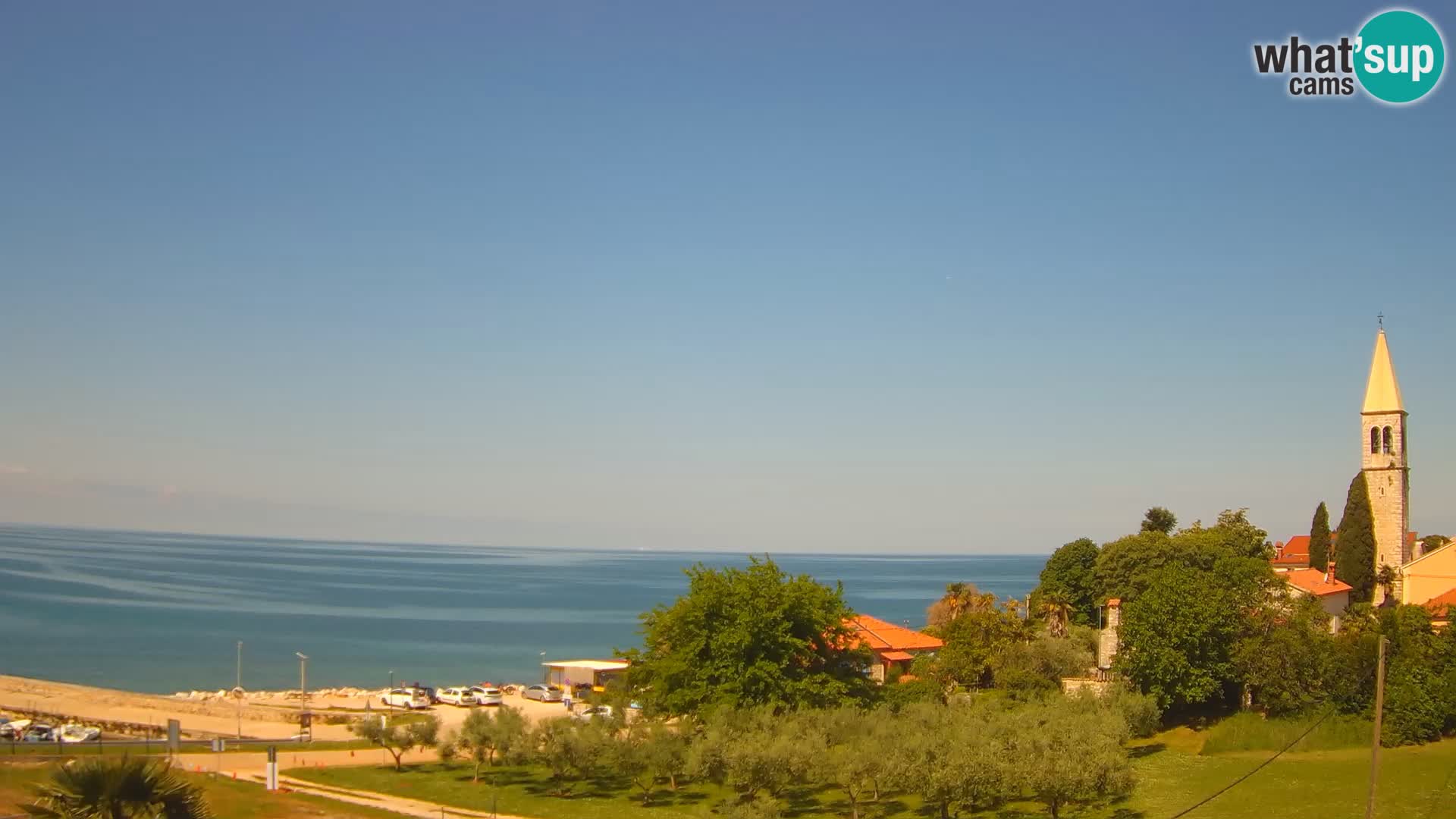 Umag Live Webcam Lovrečica / San Lorenzo – Istrien – Kroatien