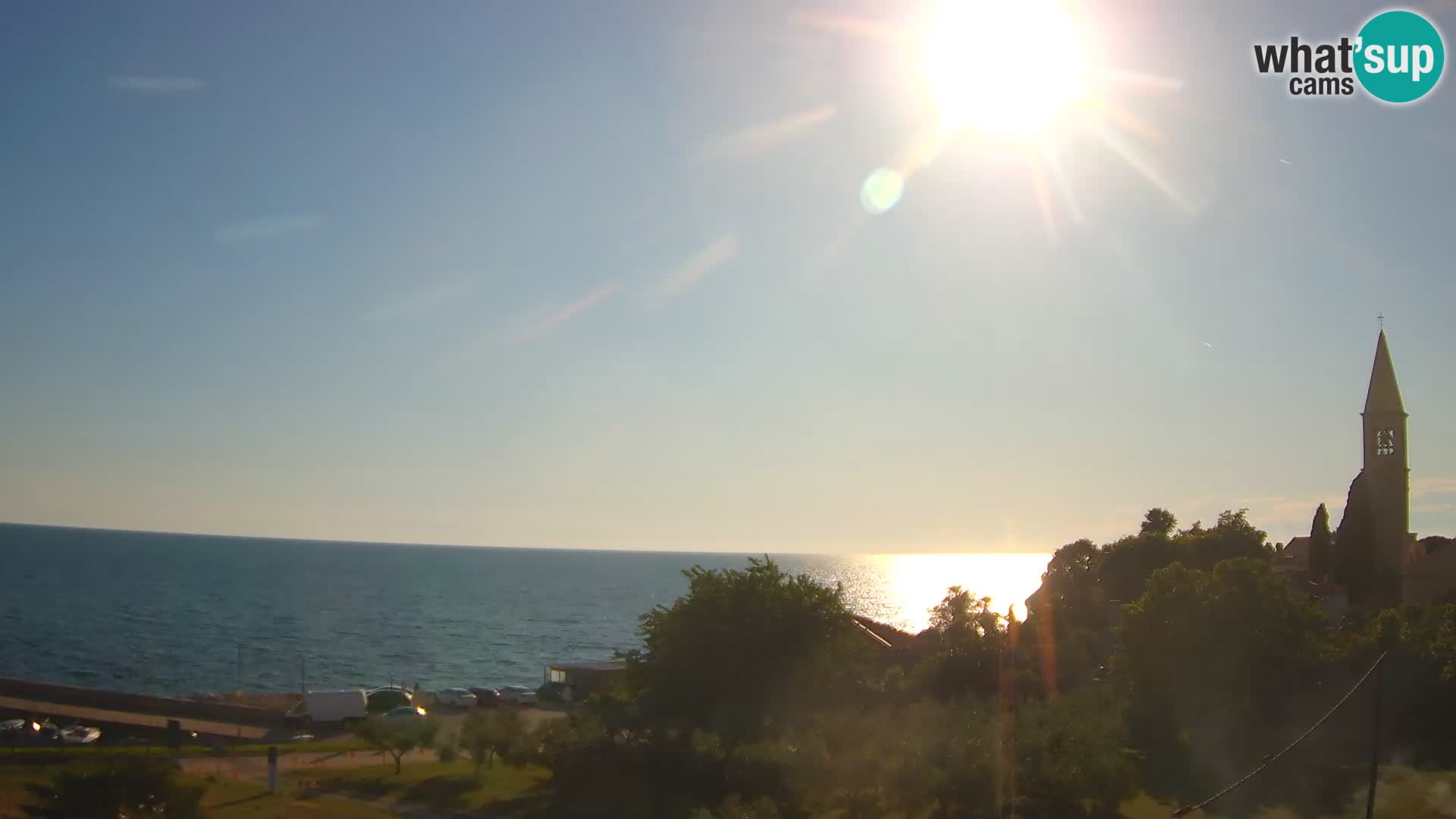 Umag Live webcam Lovrečica / San Lorenzo – Istria – Croatia