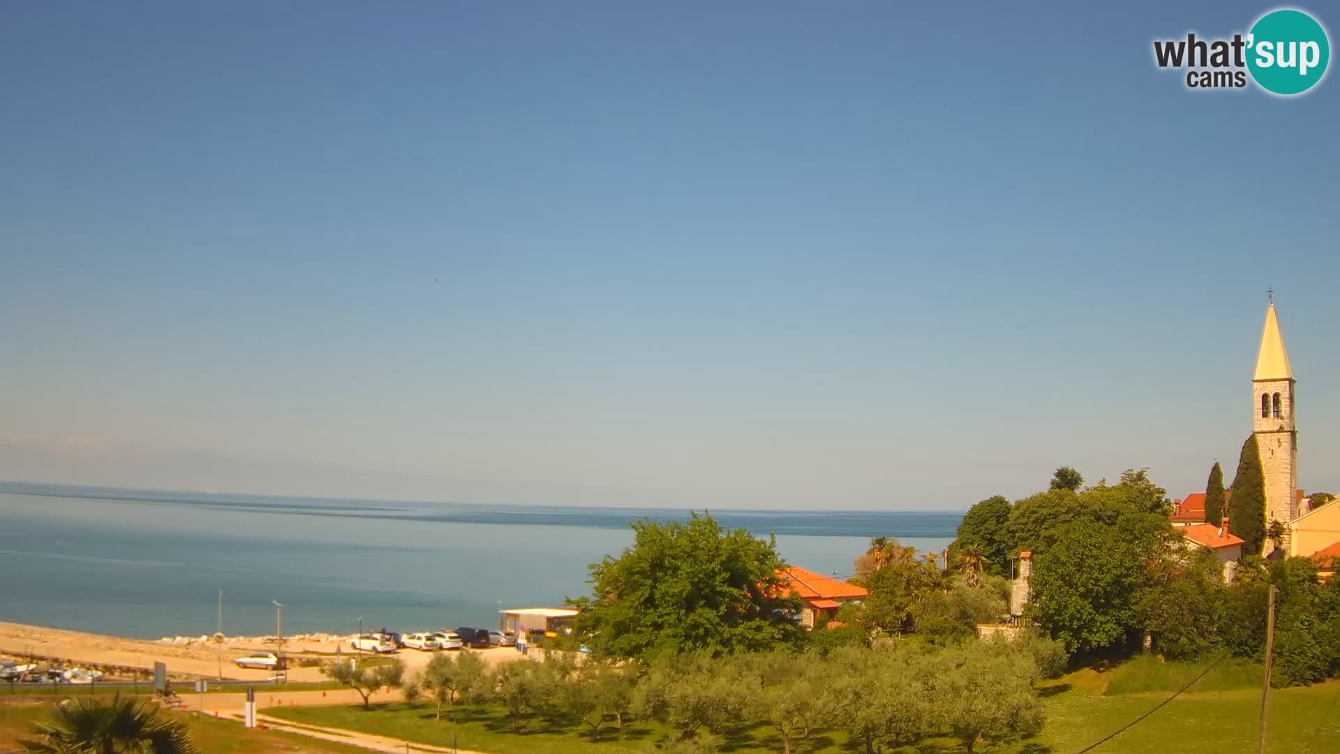 Umag Cámara web en vivo Lovrečica / San Lorenzo – Istria – Croacia