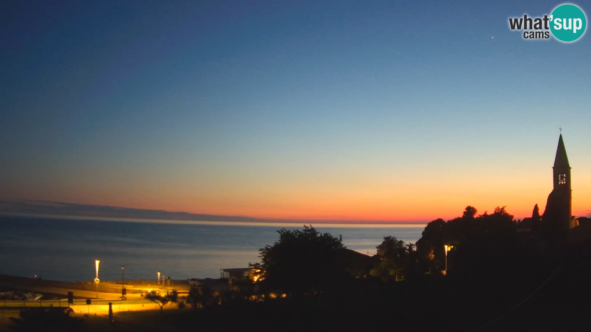 Umag Webcam uživo Lovrečica / San Lorenzo – Istra – Hrvatska