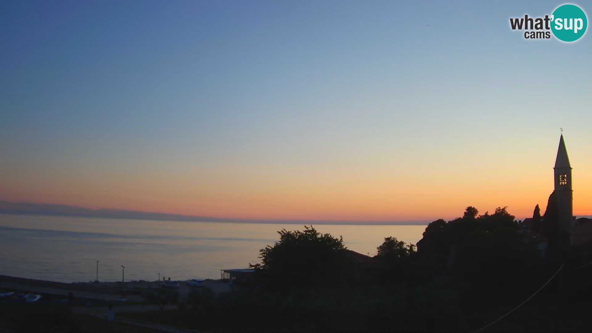 Umag Webcam en direct Lovrečica / San Lorenzo – Istrie – Croatie