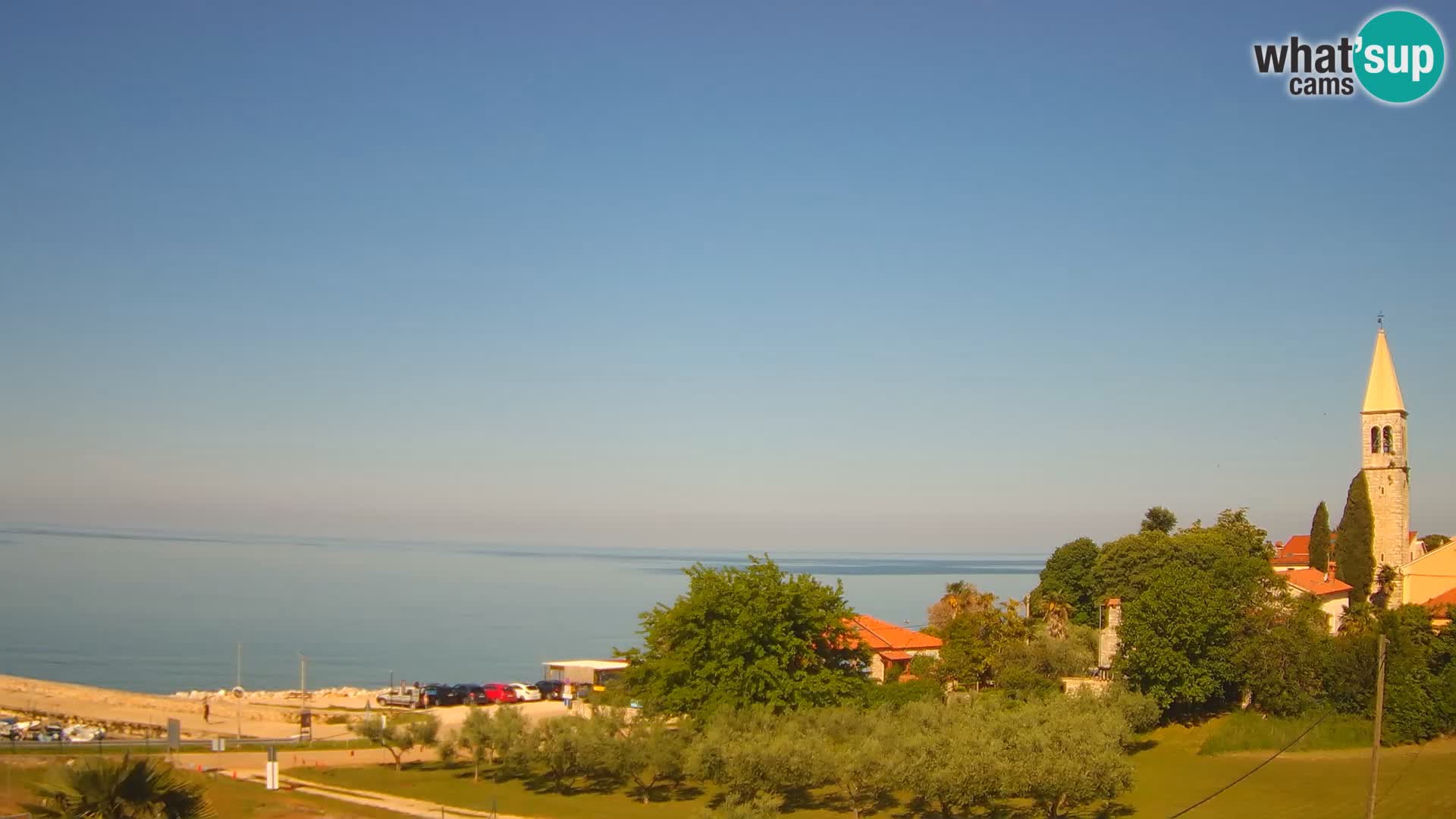 Umag Cámara web en vivo Lovrečica / San Lorenzo – Istria – Croacia