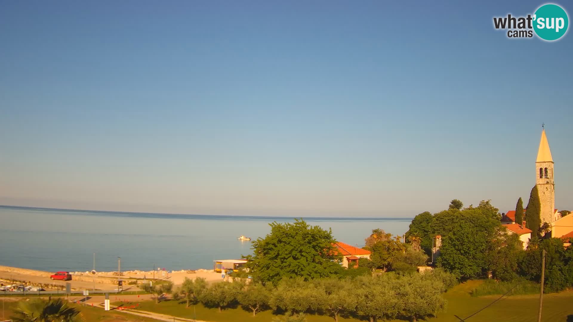 Umag Cámara web en vivo Lovrečica / San Lorenzo – Istria – Croacia