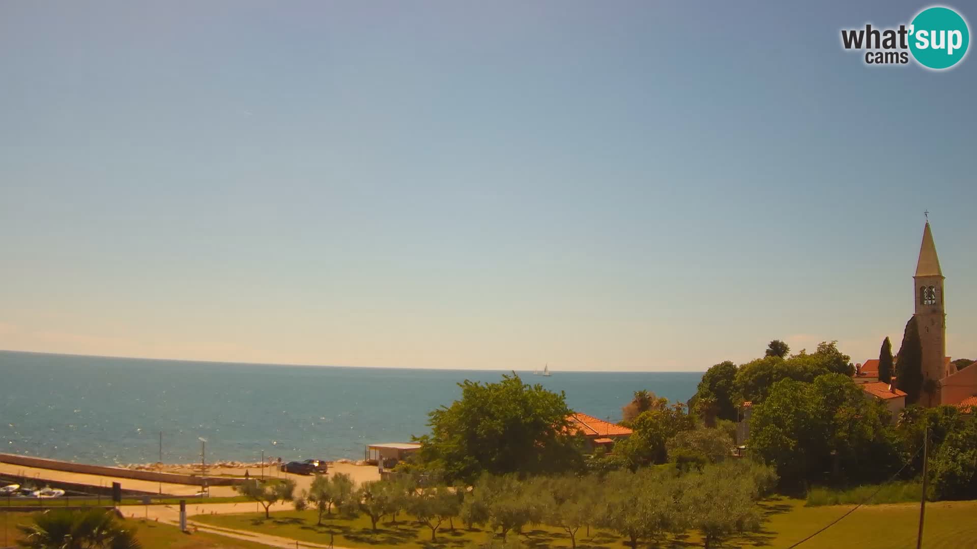 Umag Live Webcam Lovrečica / San Lorenzo – Istrien – Kroatien