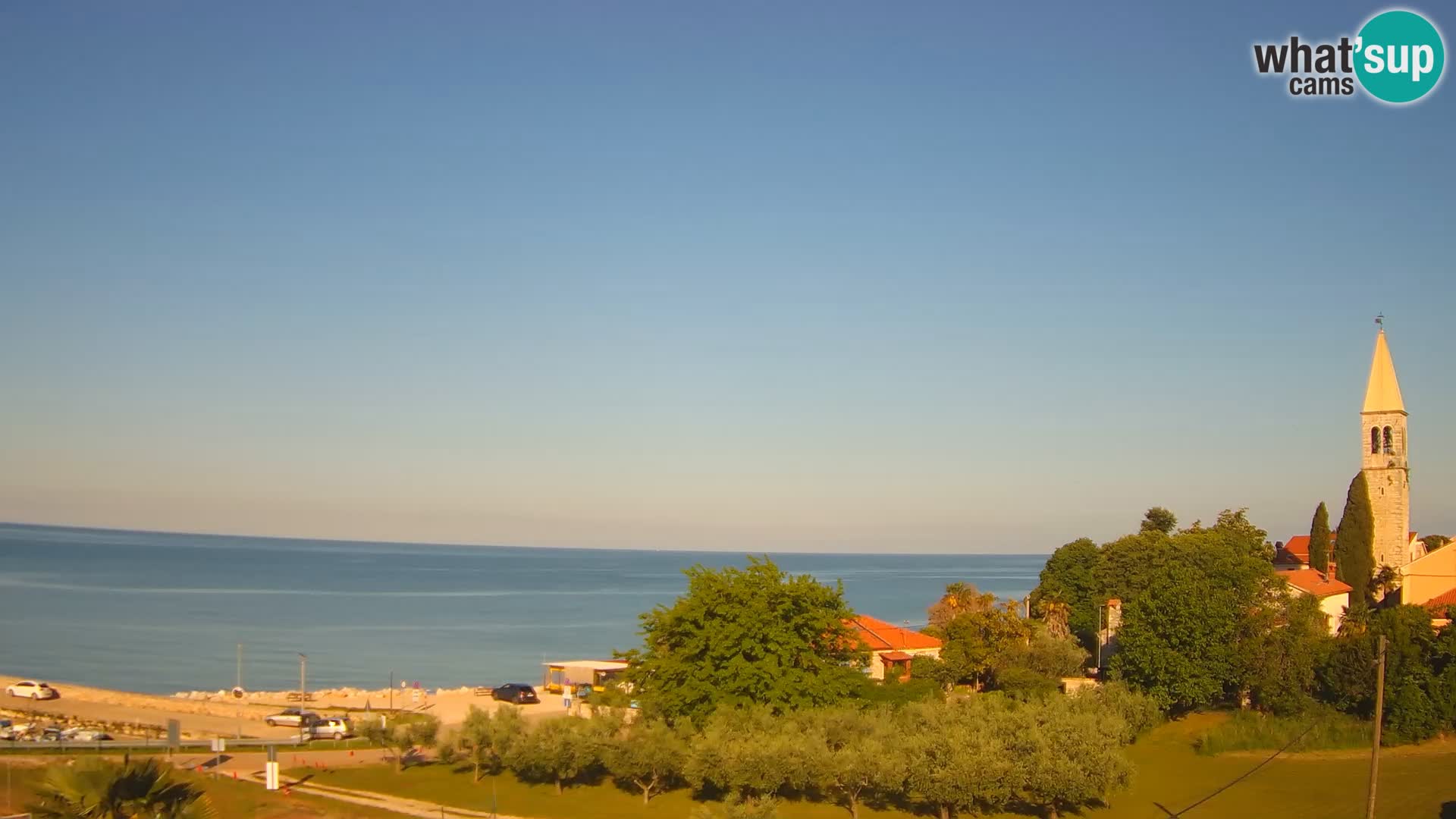 Umag Cámara web en vivo Lovrečica / San Lorenzo – Istria – Croacia