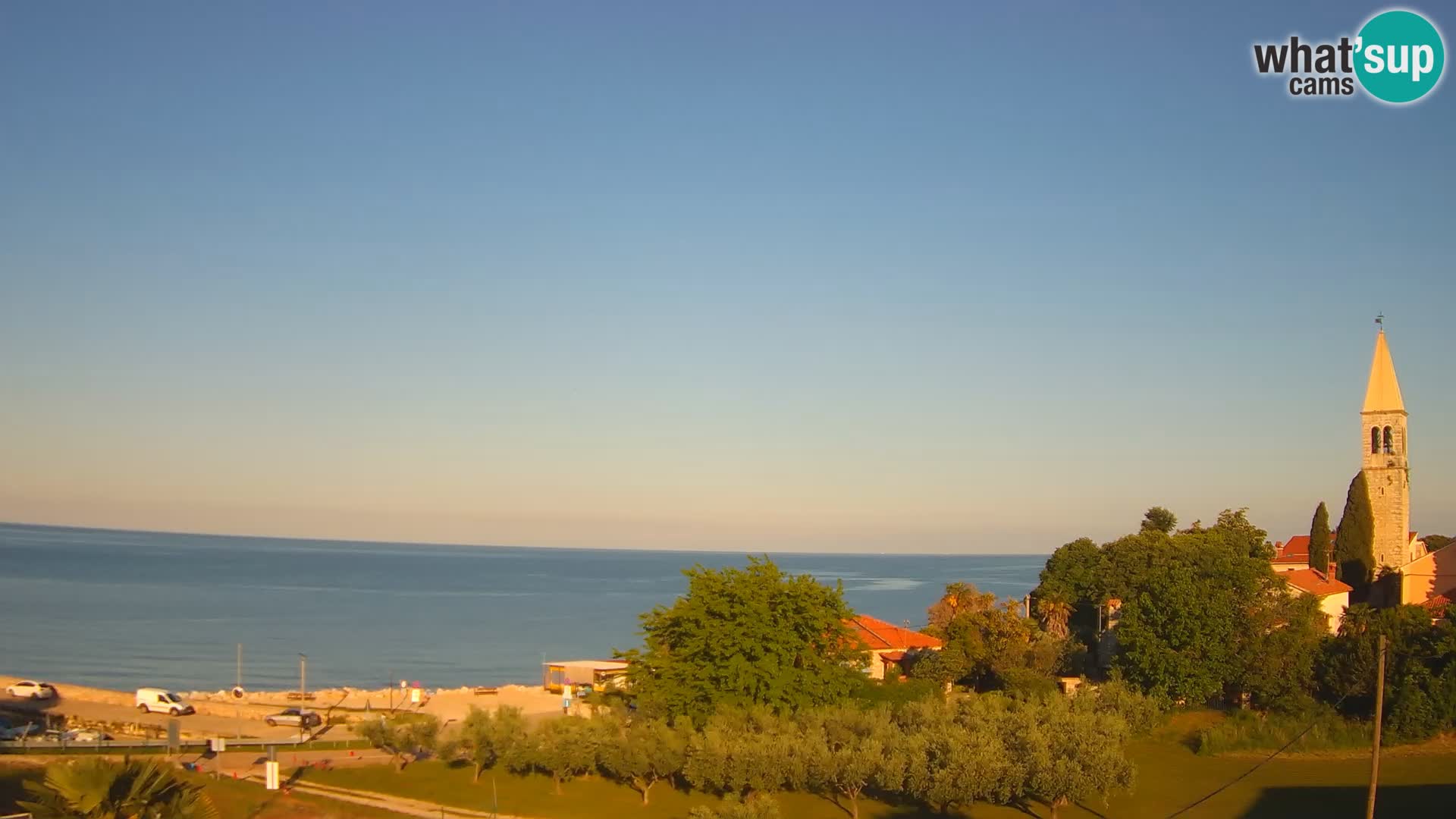 Umag Live Webcam Lovrečica / San Lorenzo – Istrien – Kroatien