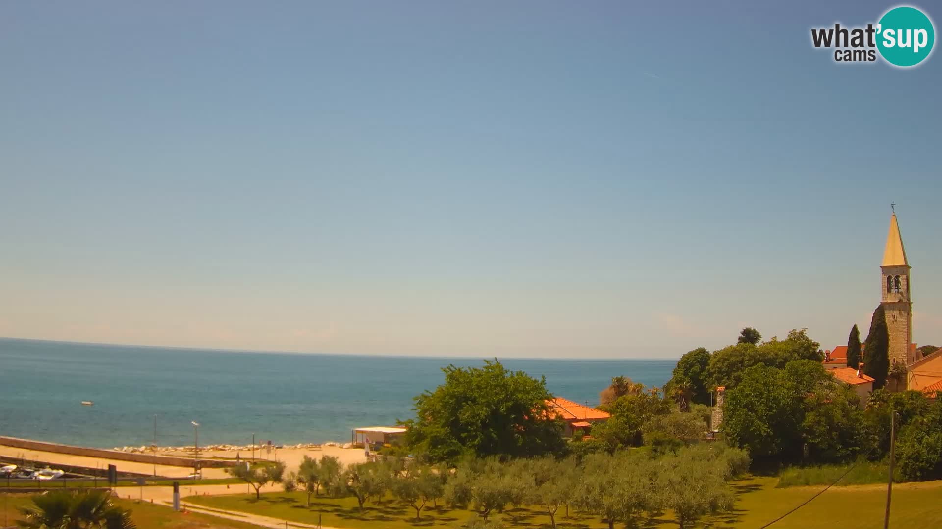 Umag Live Webcam Lovrečica / San Lorenzo – Istrien – Kroatien
