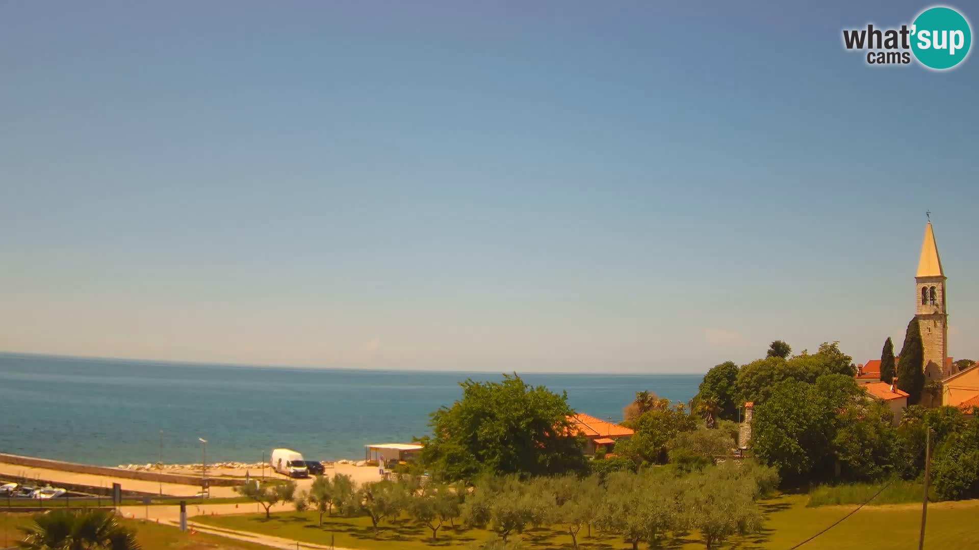 Umag Live Webcam Lovrečica / San Lorenzo – Istrien – Kroatien